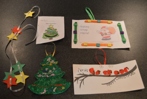 Christmas Creations, School Year 1 Dec 2014