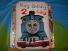 Ben\'s birthday cake made by Mummy.