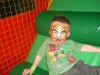 Face painted as a Tiger