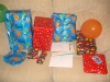 Ben\'s birthday presents.