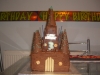 Ben\'s castle birthday cake.