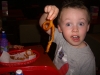 Ben and a curly fry